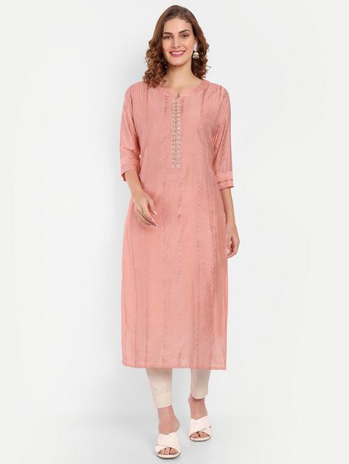 women's straight kurta - 20051952 - Standard Image - 0