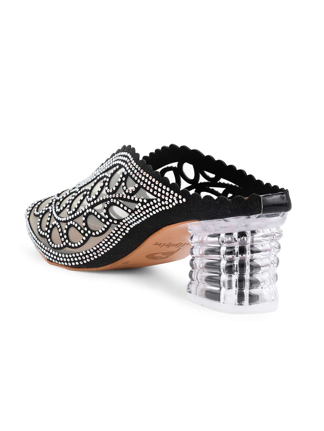 Black Pu Mules