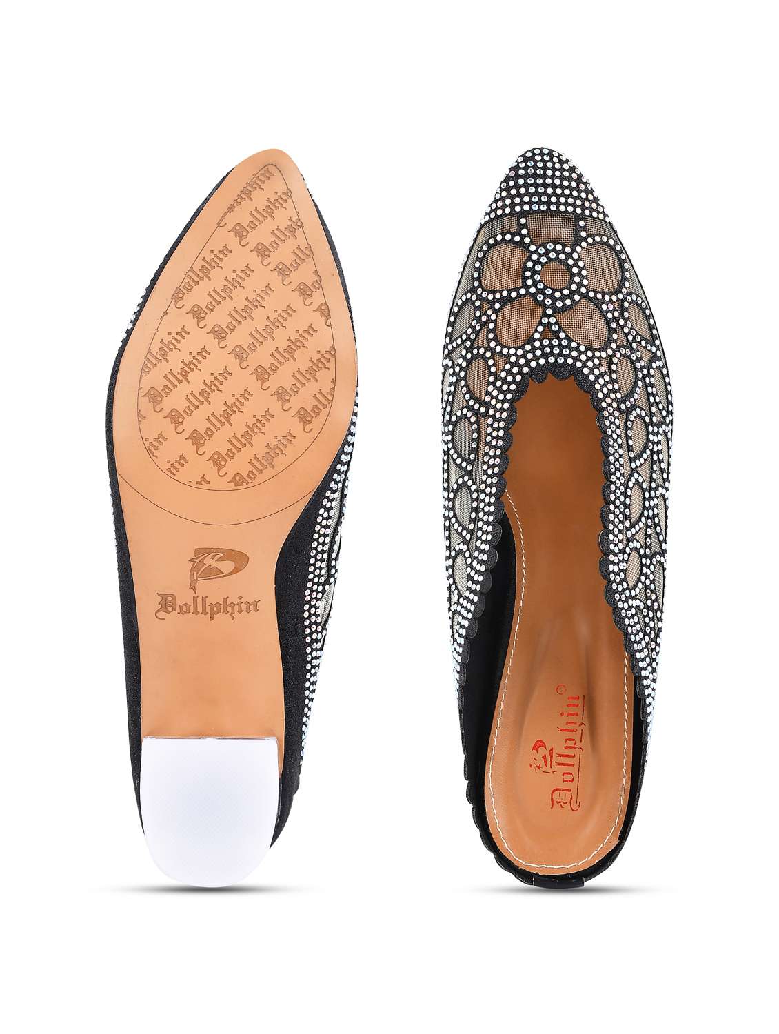 Black Pu Mules