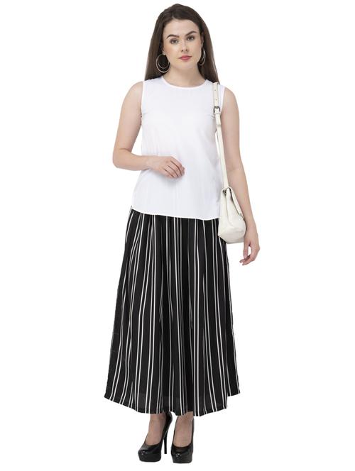 women's straight round neck top - 20056094 -  Standard Image - 0
