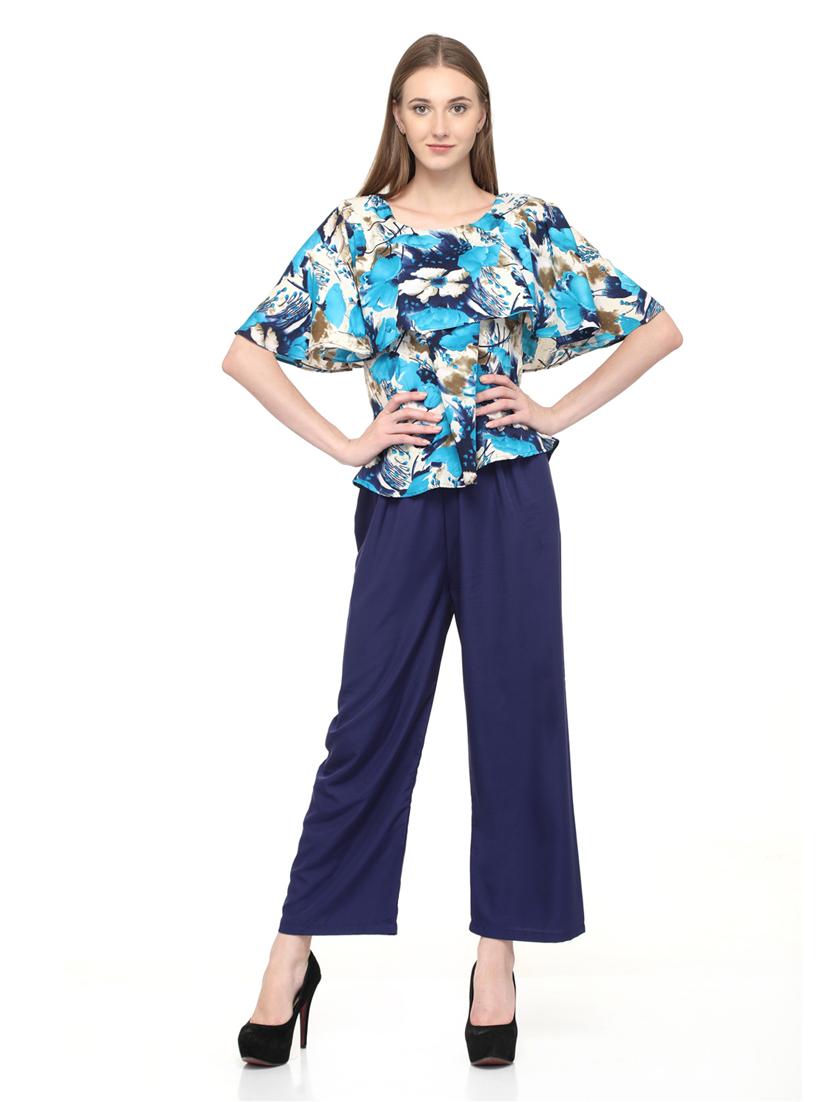 women's layered round neck top - 20056127 - Zoom Image - 0