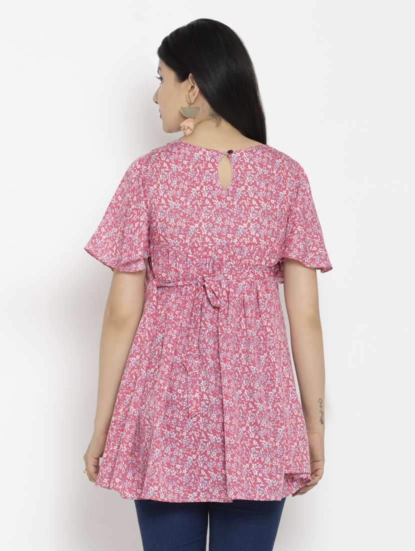 women's high-low square neck top - 20056142 -  Standard Image - 2