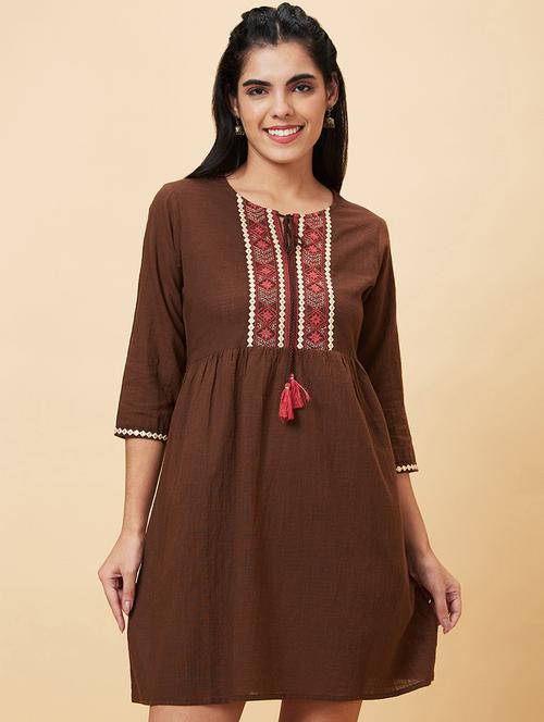 women's fit & flare mini dress - 20056442 -  Standard Image - 0