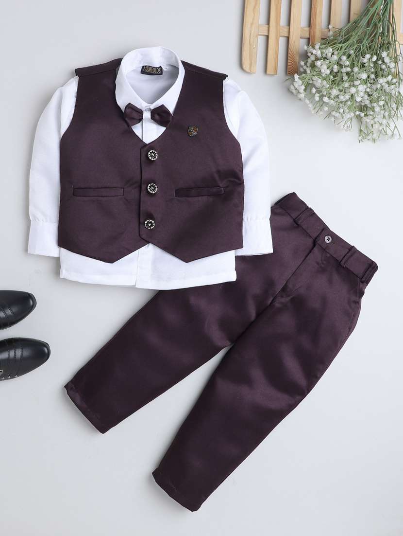 boys three piece suit set