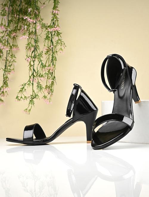 black ankle strap sandal - 20059785 -  Standard Image - 0