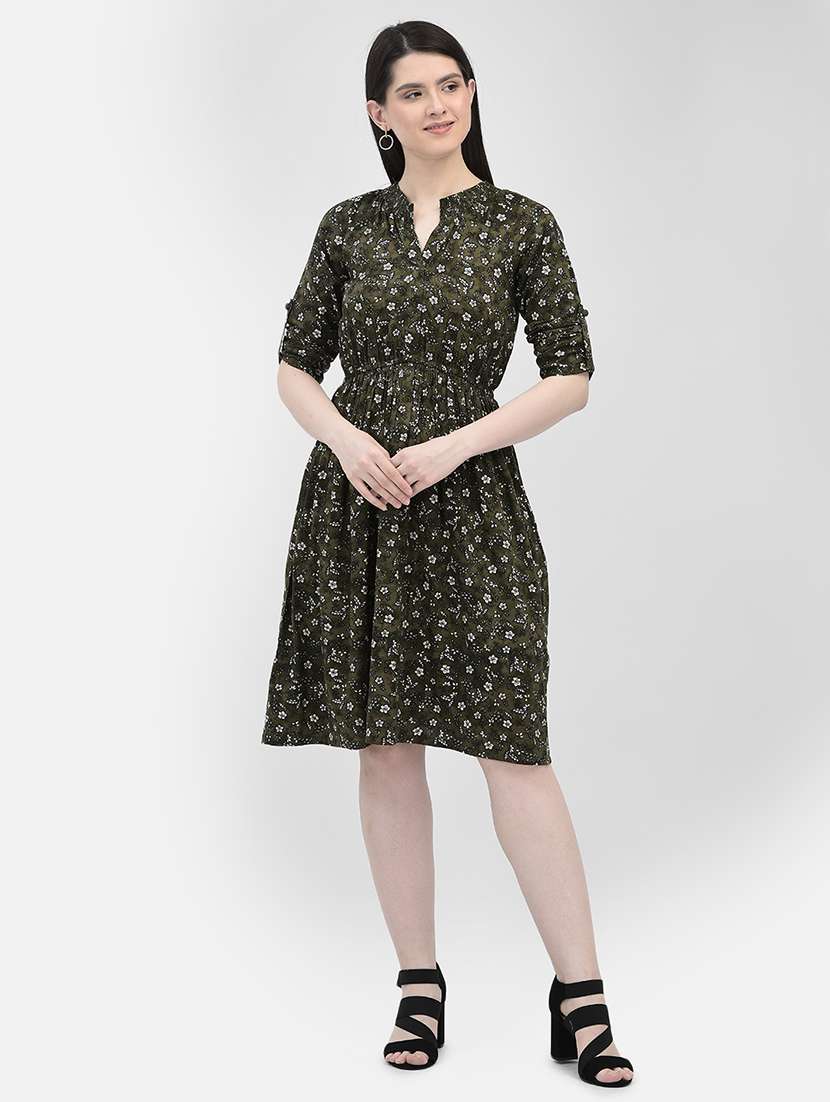 women's fit & flare quirky dress