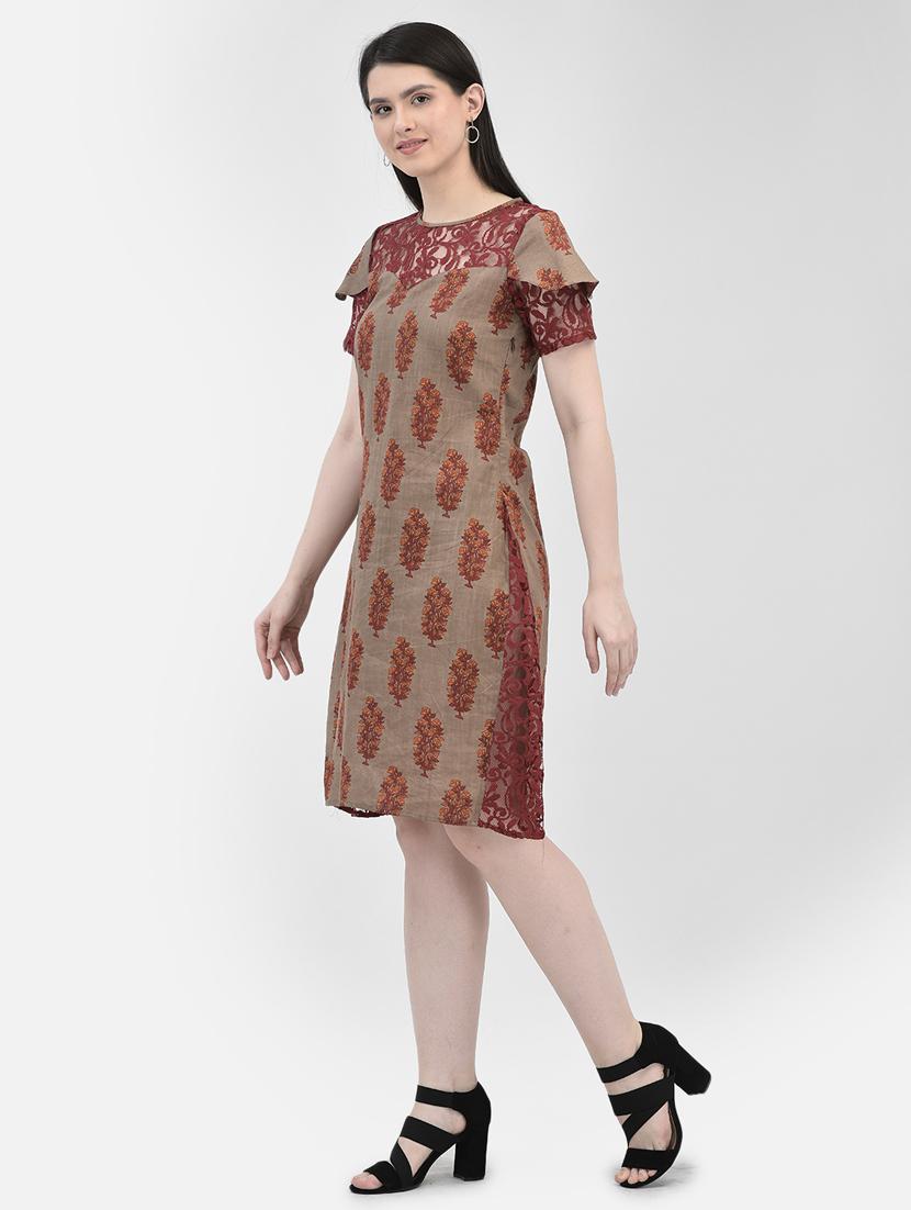 women's floral dress - 20059948 - Standard Image - 2