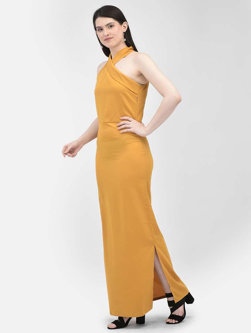 women's solid dress - 20059952 - Standard Image - 2
