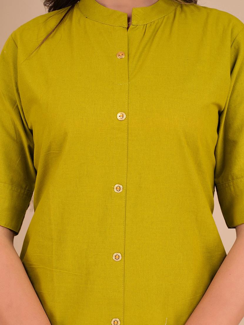 women's front slit kurta - 20060175 - Standard Image - 2