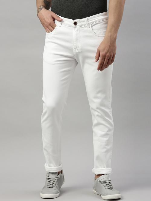 mens slim fit plain jeans - 20060333 -  Standard Image - 0
