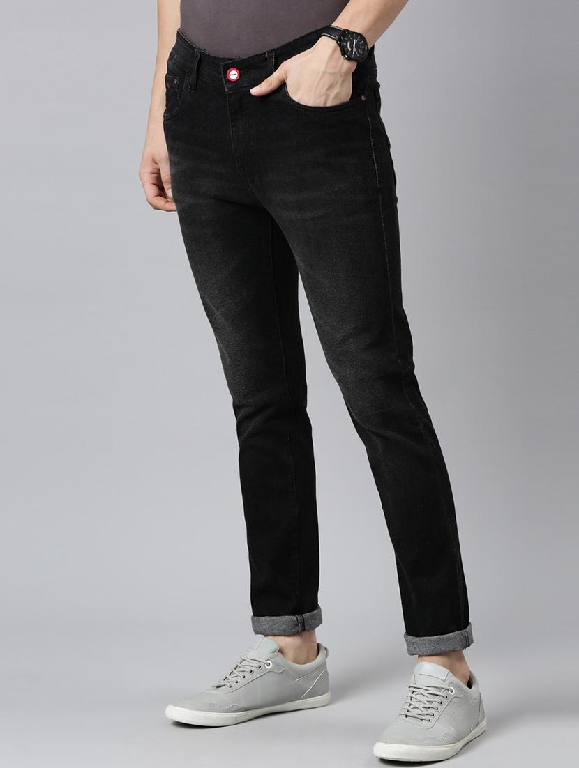 mens slim fit plain jeans - 20060361 - Standard Image - 2