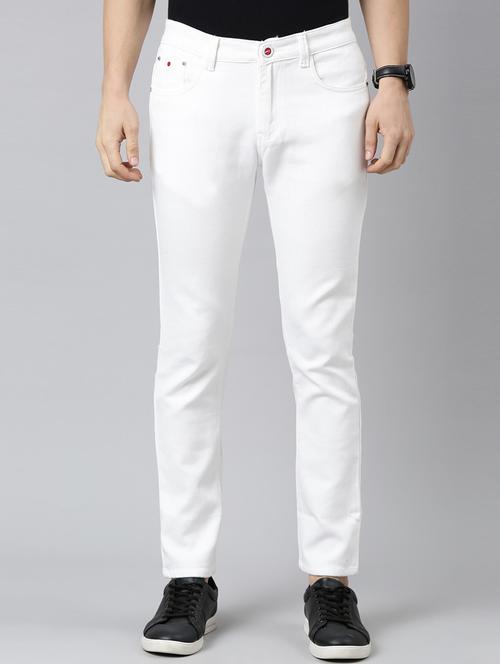 mens slim fit plain jeans - 20060373 - Standard Image - 0