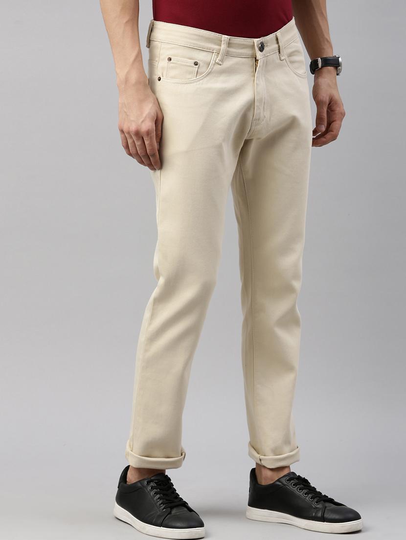 mens straight fit plain jeans - 20060382 - Standard Image - 2