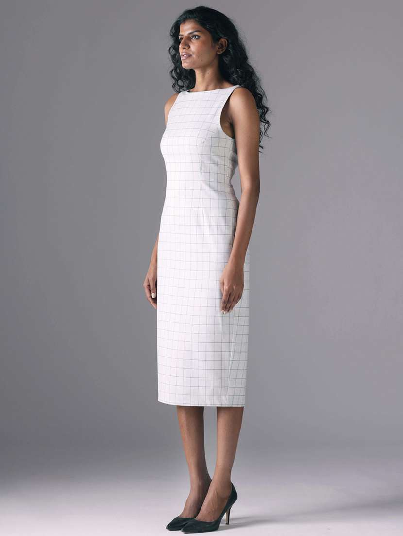 women's sheath abstract dress - 20061646 -  Standard Image - 2