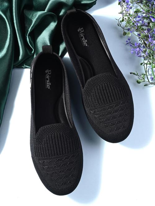 black mesh ballerina - 20063996 - Standard Image - 0