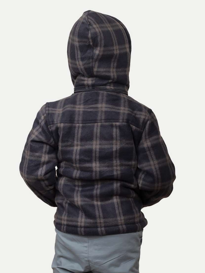 blue checkered regular jackets - 20066838 -  Standard Image - 2