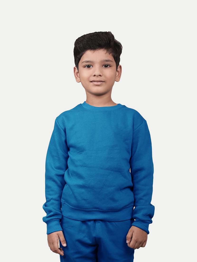 boys solids sweatshirt