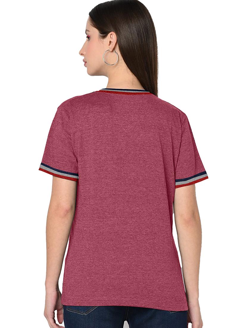 solid cotton blend regular t-shirt - 20067557 - Standard Image - 2