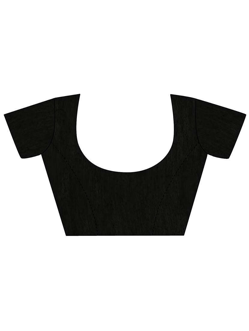 black jamadani saree with blouse - 20067738 - Standard Image - 2