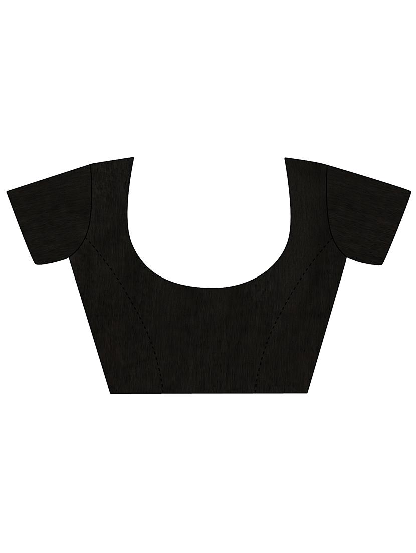 black jamadani saree with blouse - 20067774 - Standard Image - 2