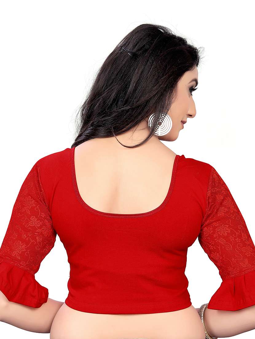 red hosiery regular blouse - 20071474 -  Standard Image - 2