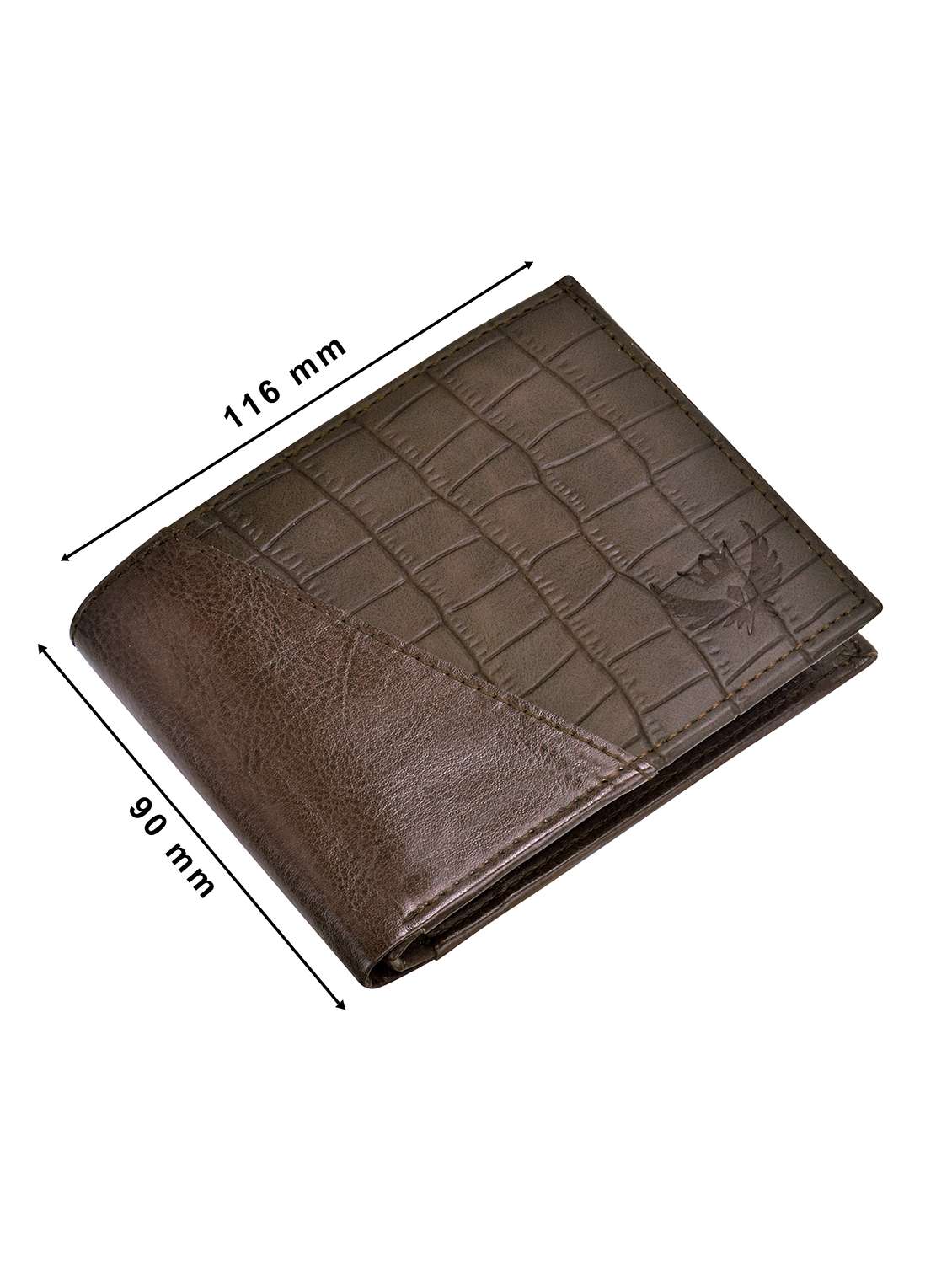brown leatherette wallet - 20072463 - Standard Image - 2
