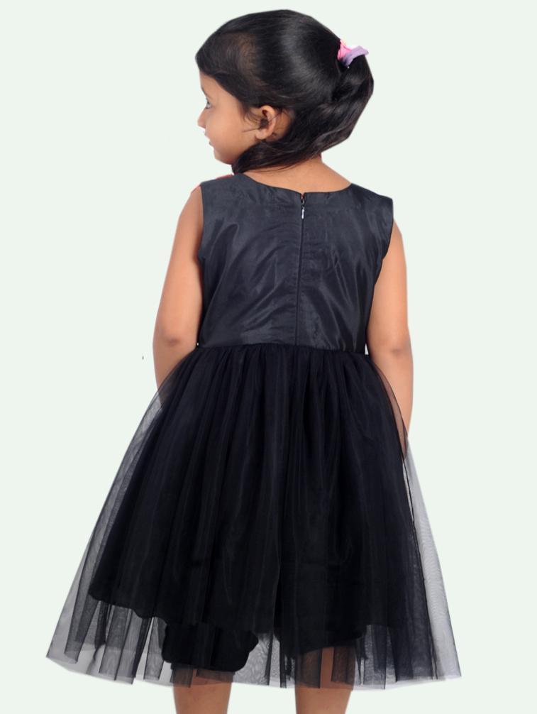 kids net frock - 20072661 - Standard Image - 2
