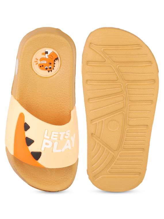 Beige Synthetic Flip Flop - 20082879 -  Standard Image - 2