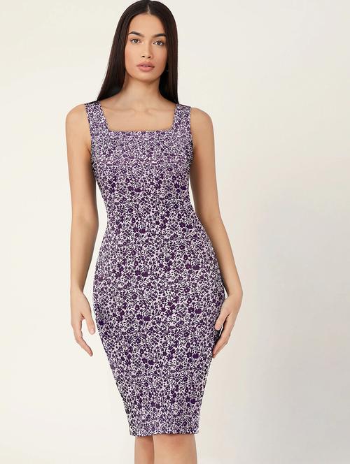 women's bodycon floral dress - 20083120 - Standard Image - 0