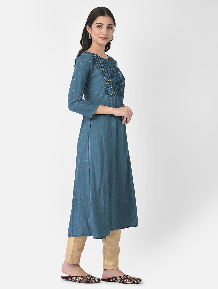 women's a-line kurta - 20083198 - Standard Image - 2