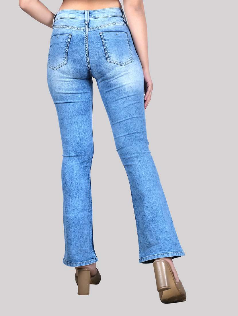 light blue mid rise denim jean - 20085272 - Standard Image - 2