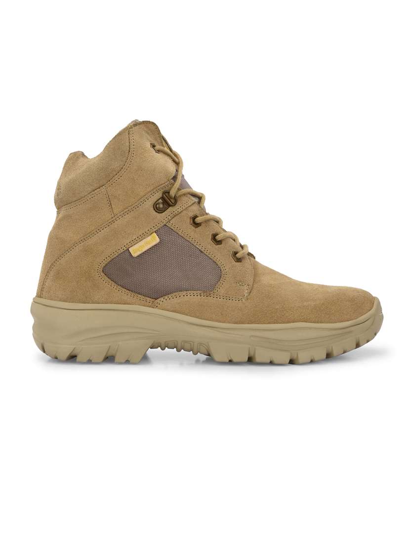 beige leather hiking  boots - 20097826 -  Standard Image - 2