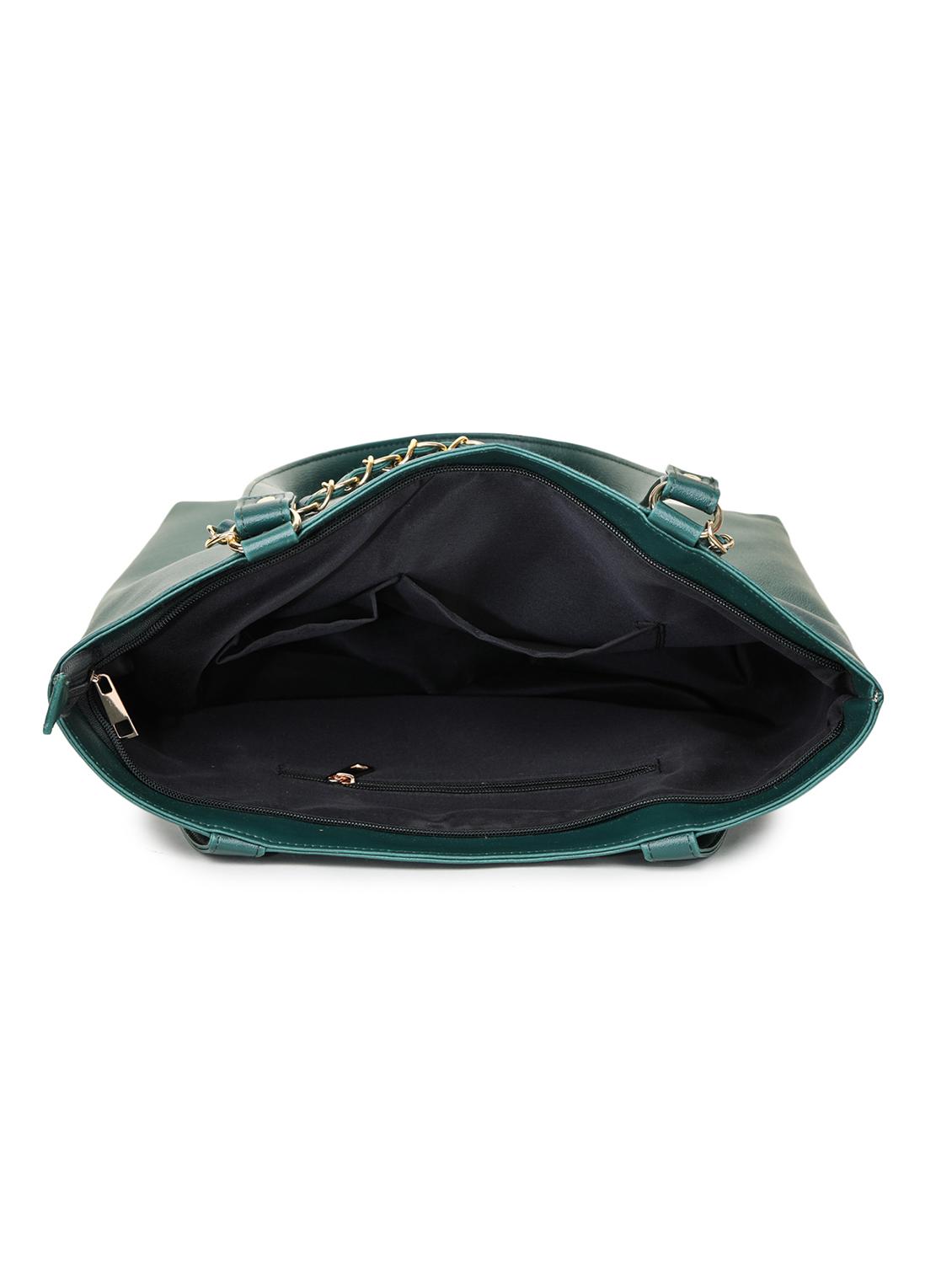 green polyester handbag - 20098130 - Standard Image - 2