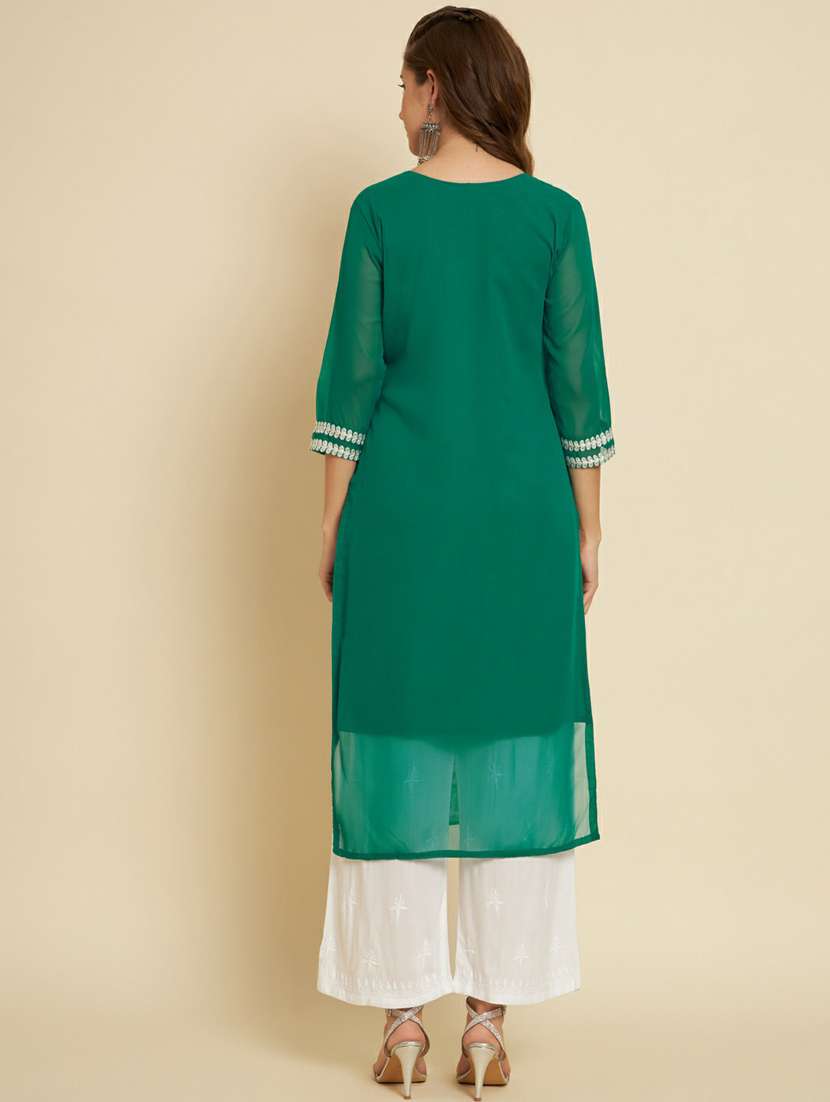 women's straight kurta - 20098305 -  Standard Image - 2