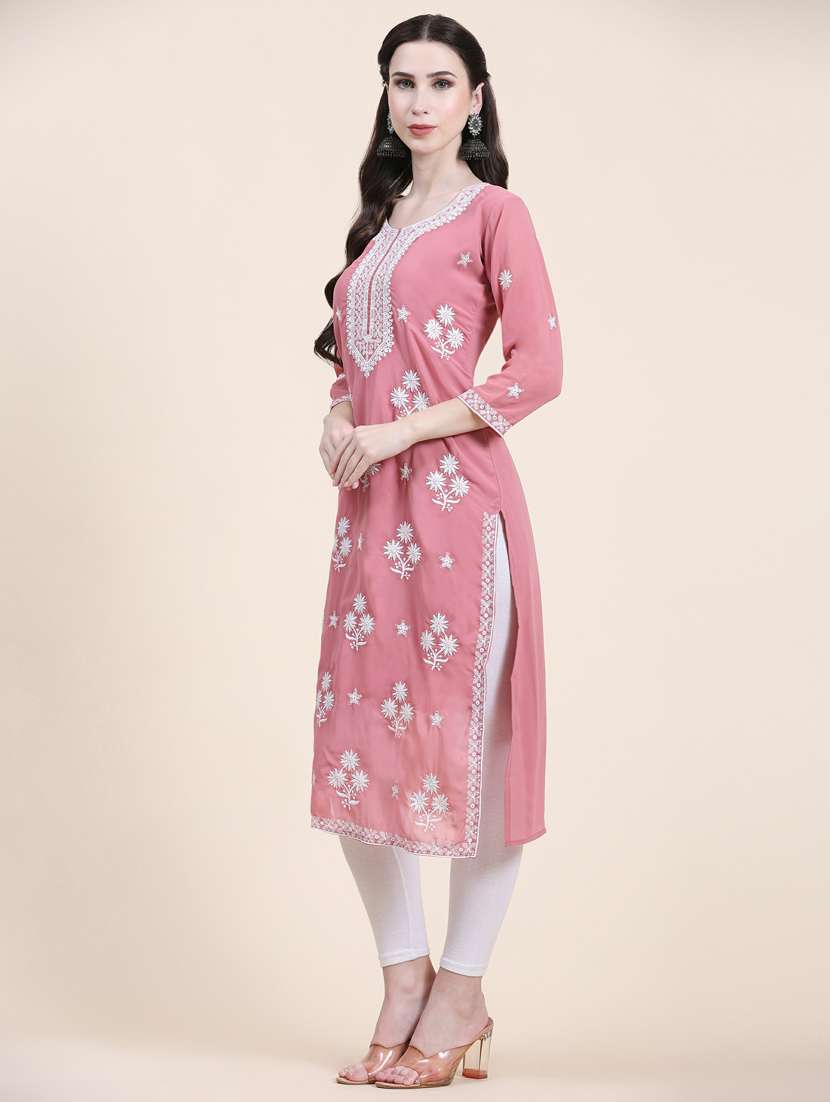 women's straight kurta - 20098378 -  Standard Image - 2