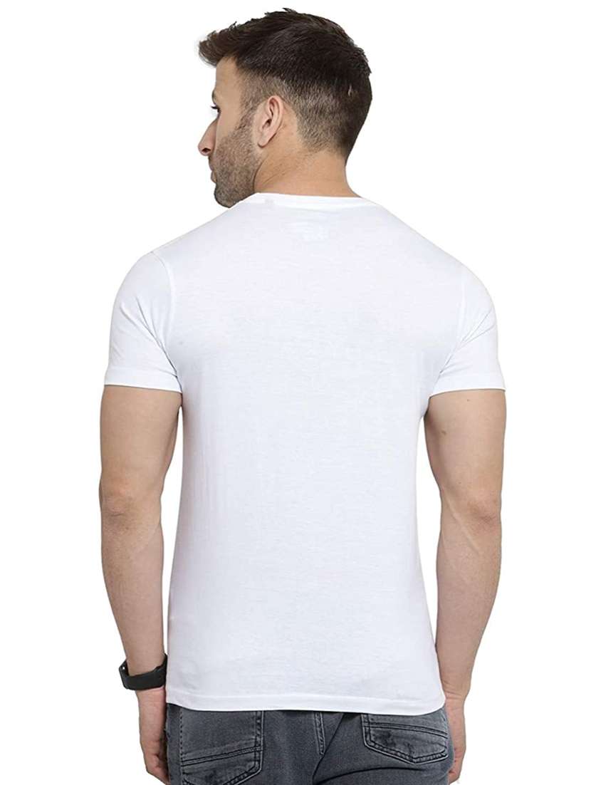 round neck printed regular t-shirt - 20099260 -  Standard Image - 2