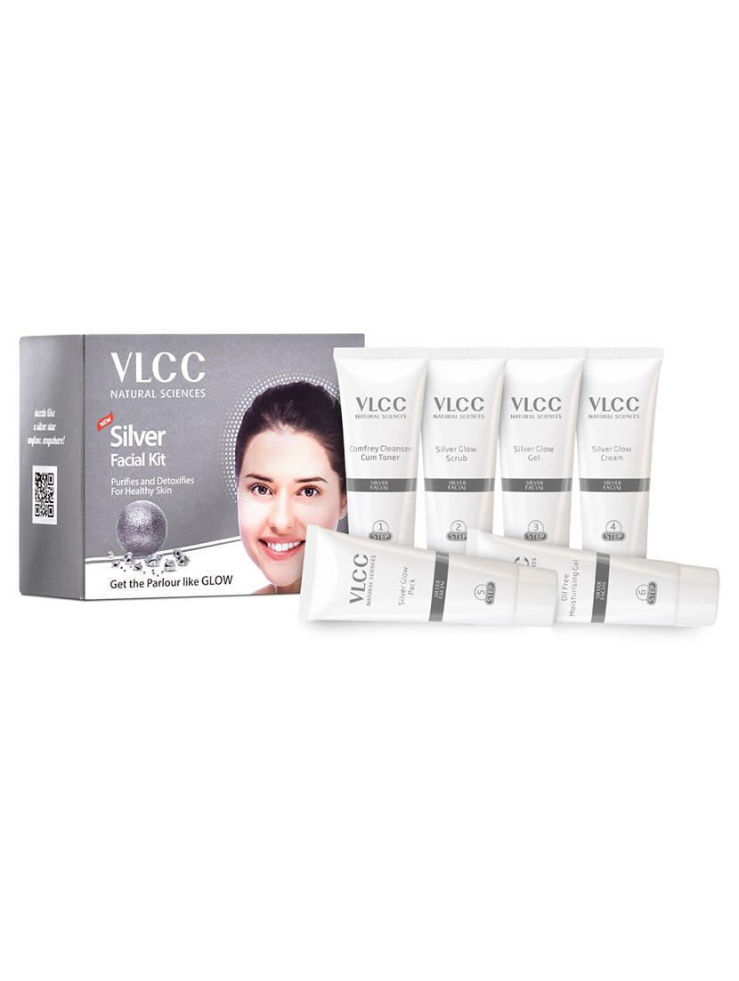 vlcc silver facial kit - 60 g ( pack of 2 ) - 20099377 - Standard Image - 2