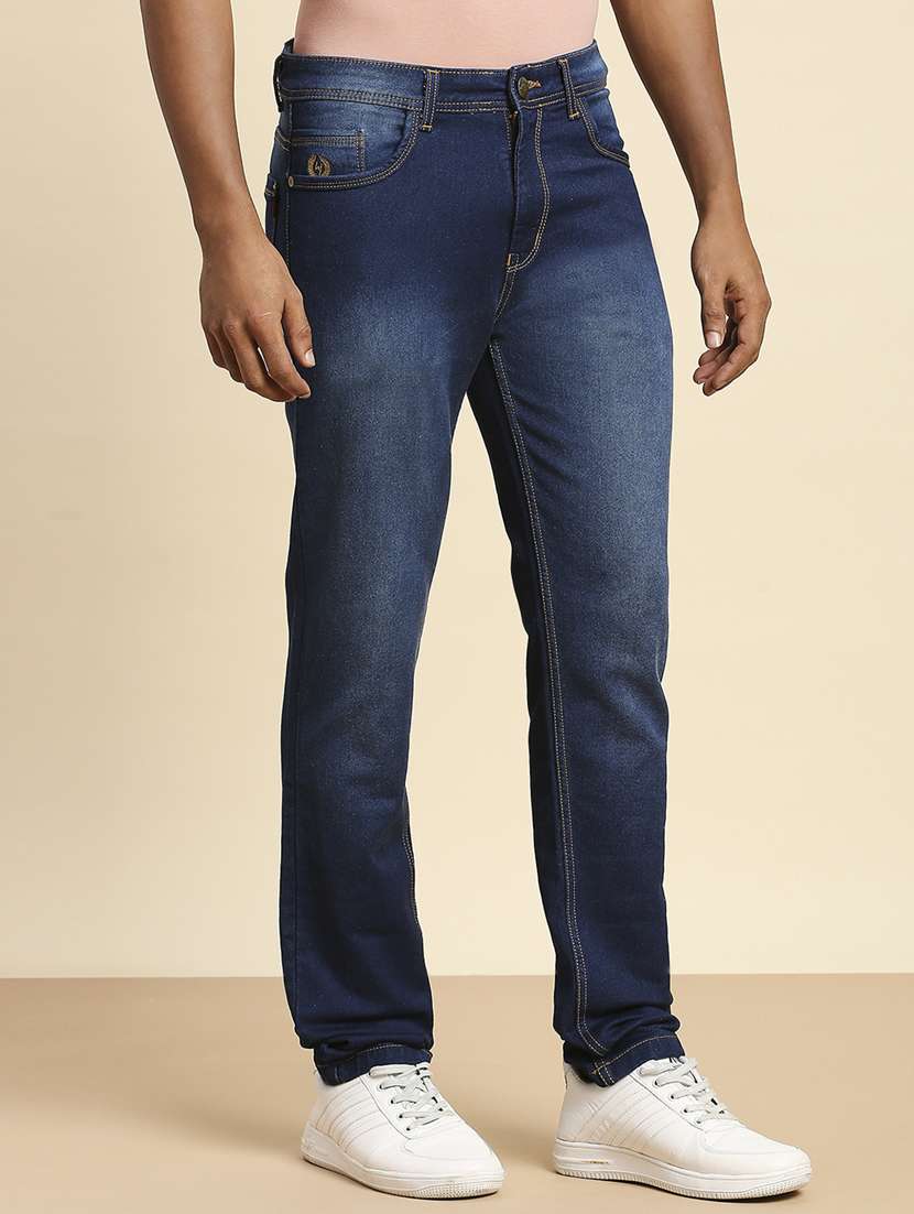 mens bootcut fit plain jeans - 20099570 - Standard Image - 2