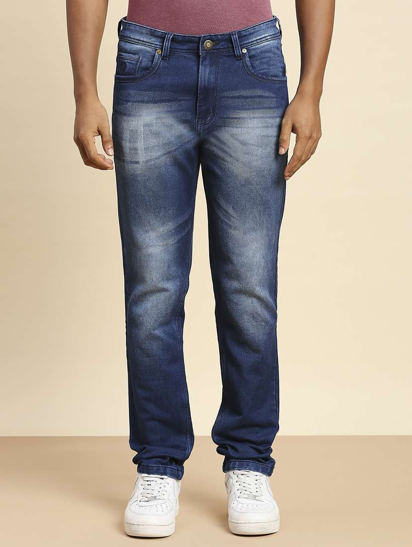 mens slim fit plain jeans