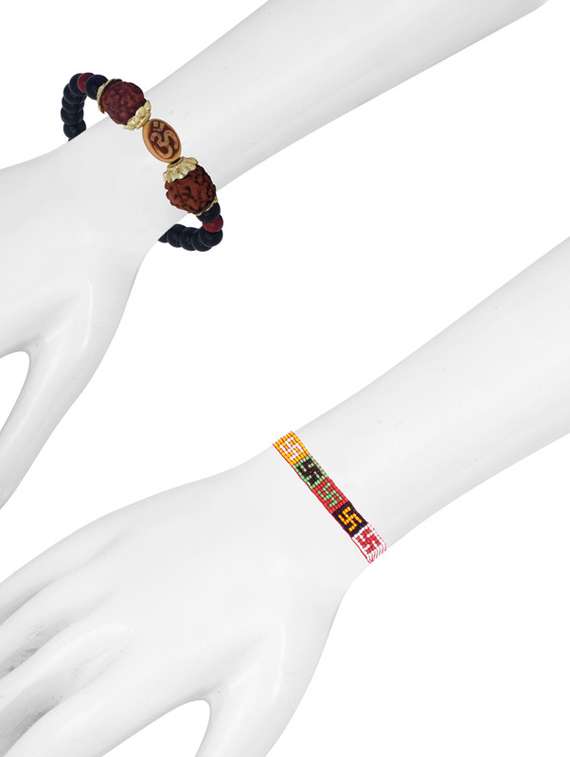 rakhi combo with silver coin - 20101956 -  Standard Image - 2