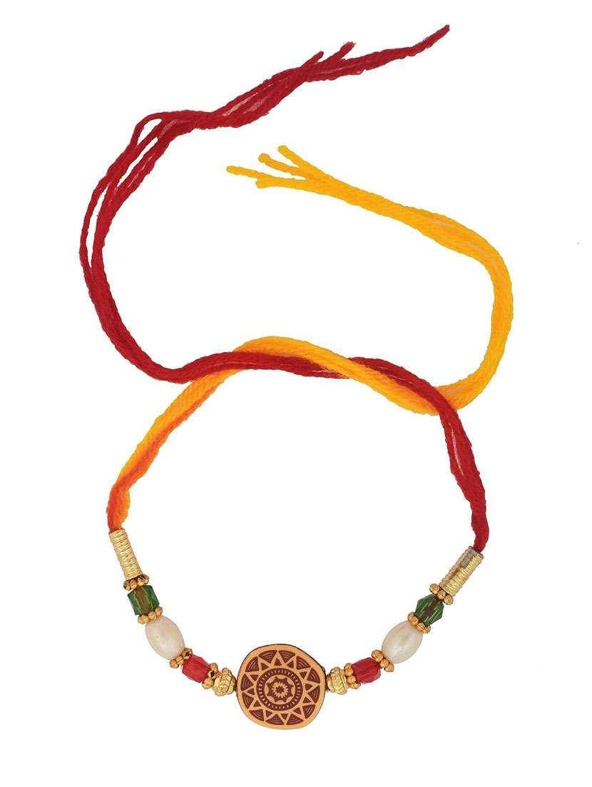 rakhi combo with silver coin - 20101958 - Standard Image - 2