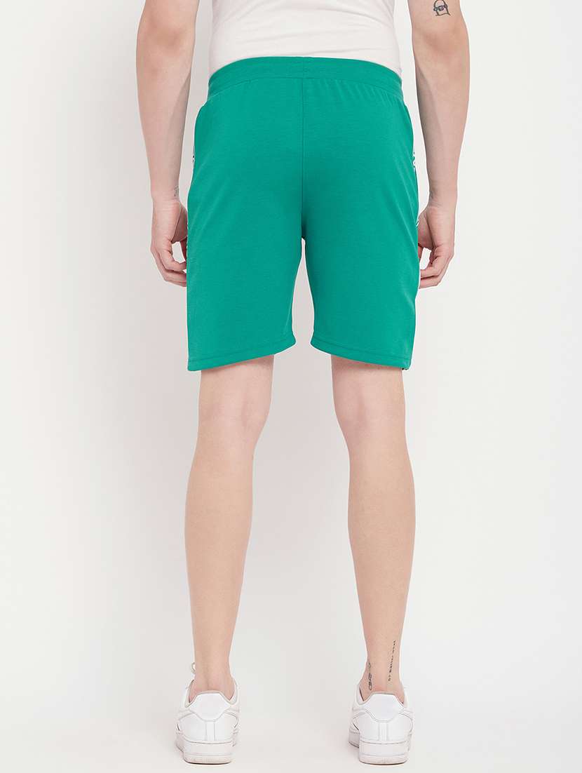 blue cotton blend short - 20106708 -  Standard Image - 2