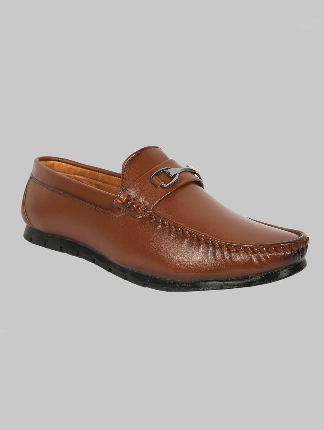 men slip on horsebit loafers