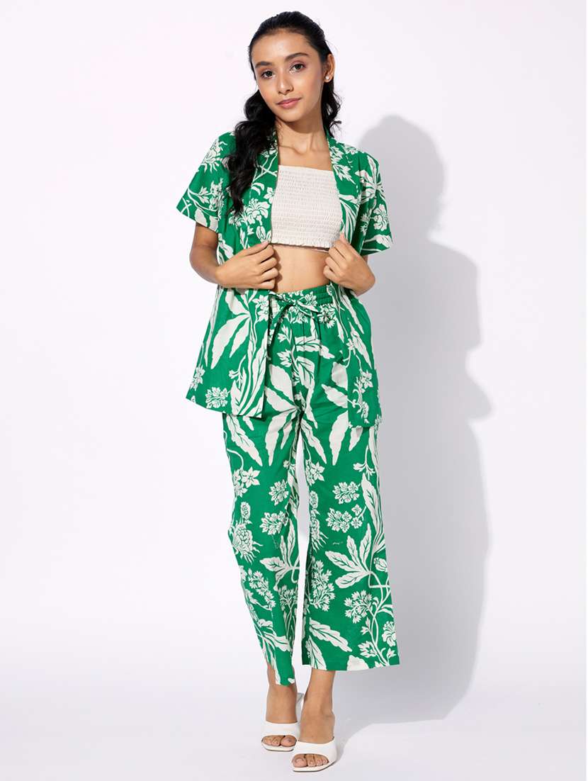 printed full length sets twin sets 