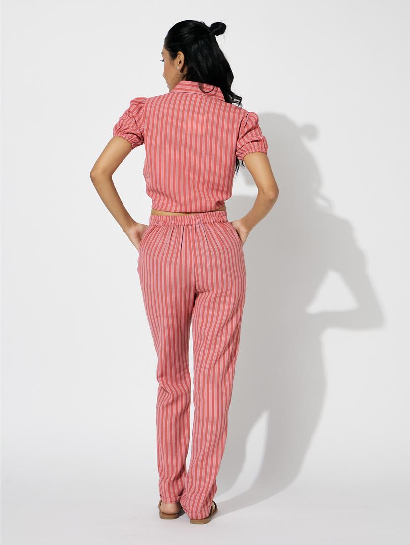 striped full length sets twin sets  - 20110985 -  Standard Image - 2