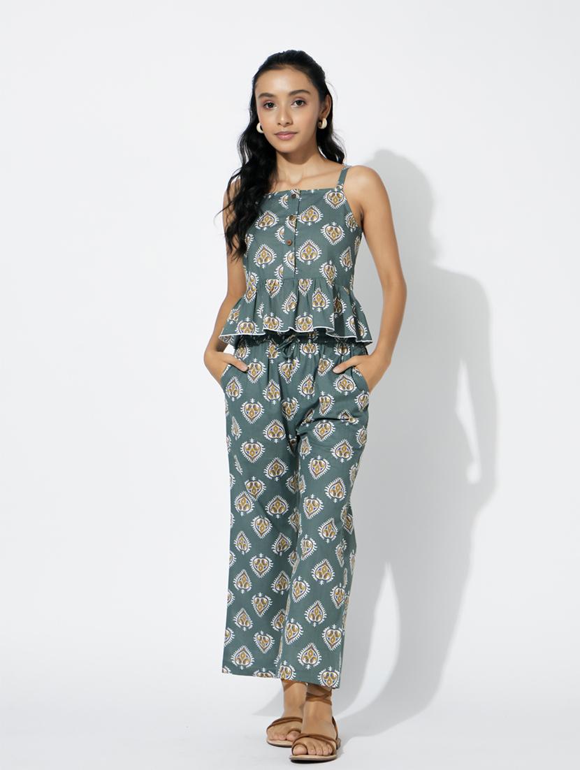 grey printed twin sets - 20110988 - Zoom Image - 0