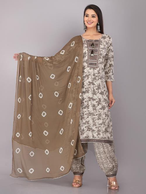 women kurta salwar set with dupatta - 20111013 - Standard Image - 0