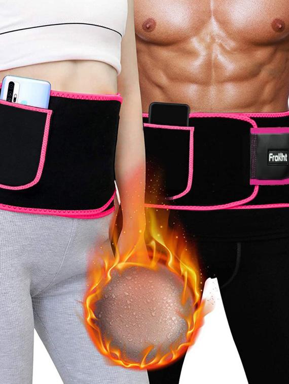 unisex body shaper sweat belt - 20114076 - Standard Image - 2