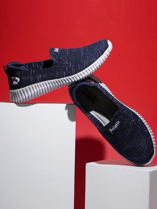 blue slip on sport shoe - 20115263 -  Standard Image - 0
