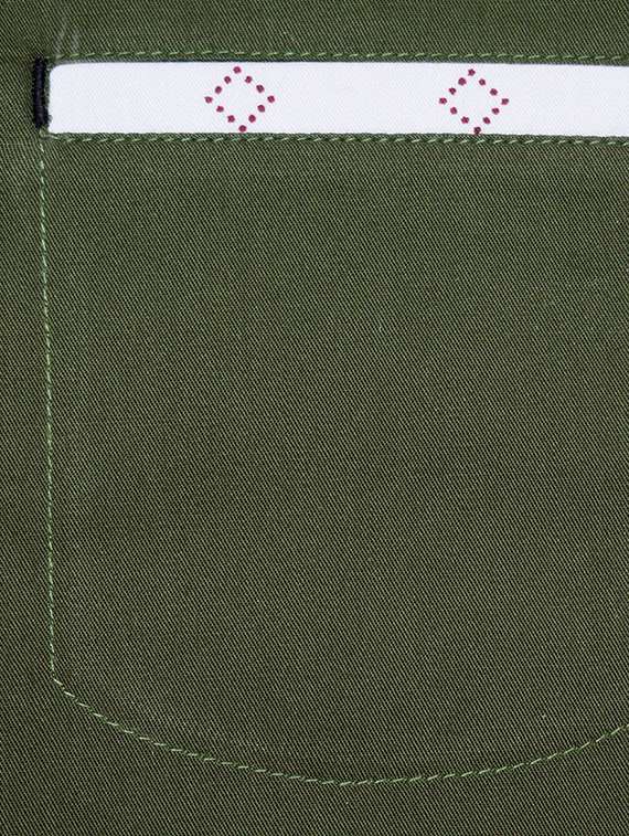 olive solid full length twin sets - 20116525 - Standard Image - 2